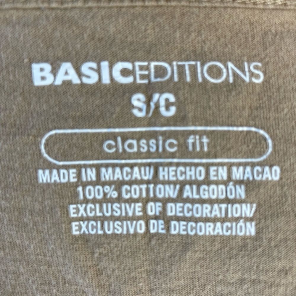 Basic Editions Short Sleeve Top Size S EUC - Picture 6 of 6